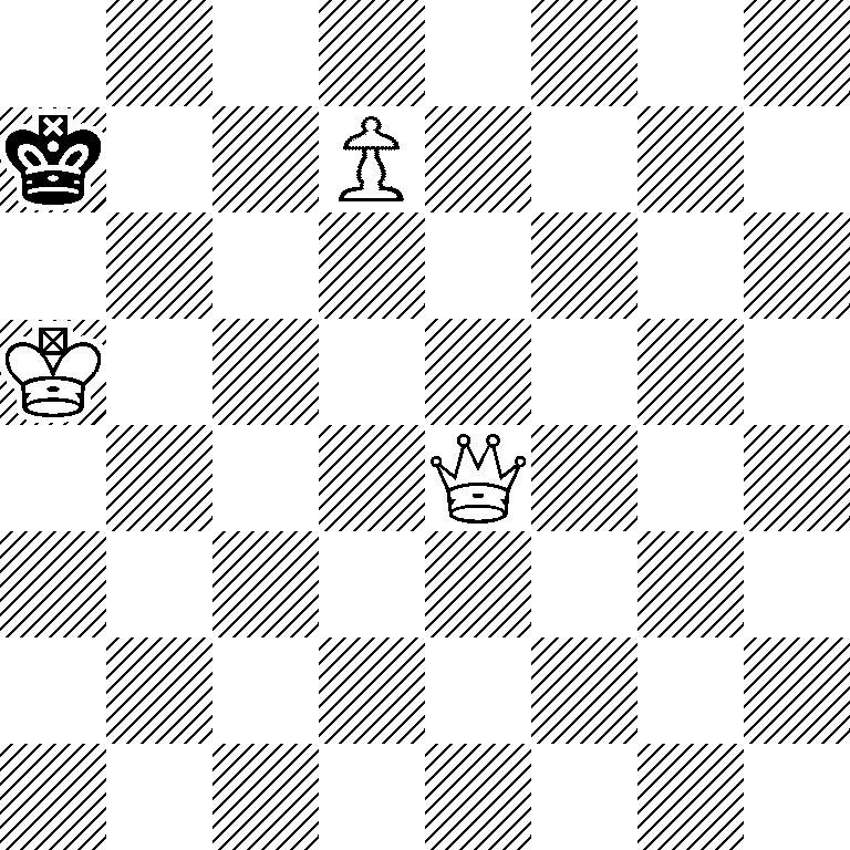 8/k2P4/8/K7/4Q3/8/8/8