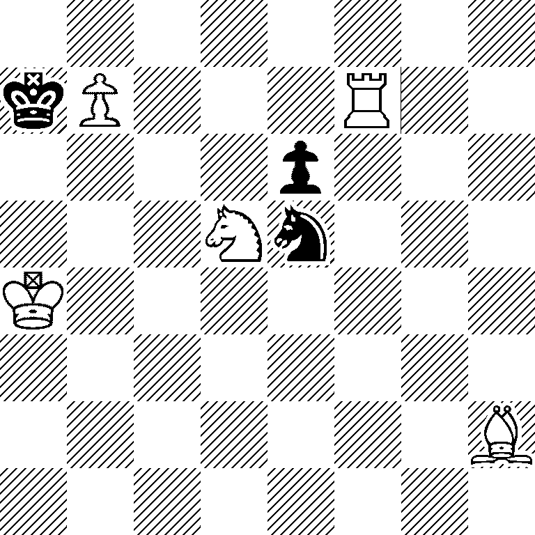 8/kP3R2/4p3/3Nn3/K7/8/7B/8