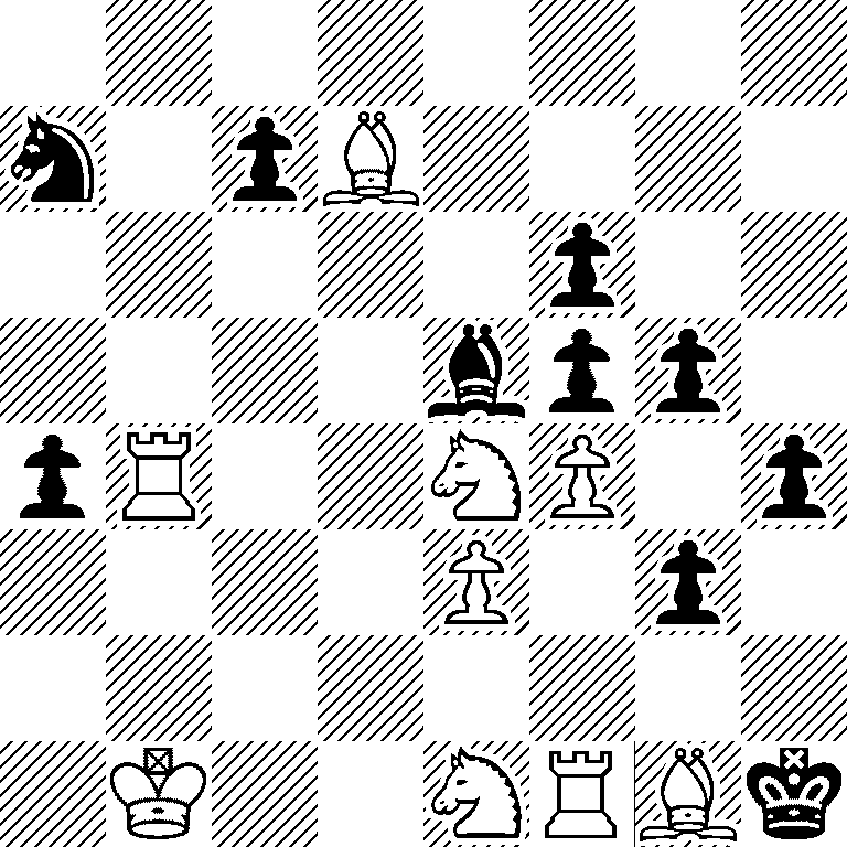 8/n1pB4/5p2/4bpp1/pR2NP1p/4P1p1/8/1K2NRBk