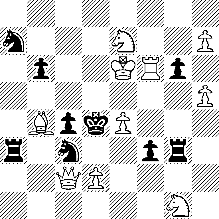 8/n3N2P/1p2KRp1/7P/1BpkP3/r1n2pr1/2QP4/6N1