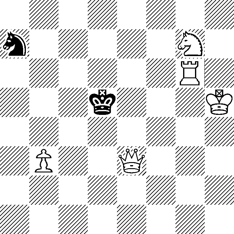 8/n5N1/6R1/3k3K/8/1P2Q3/8/8