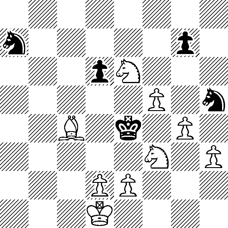 8/n5p1/3pN3/5P1n/2B1k1P1/5N1P/3PP3/3K4