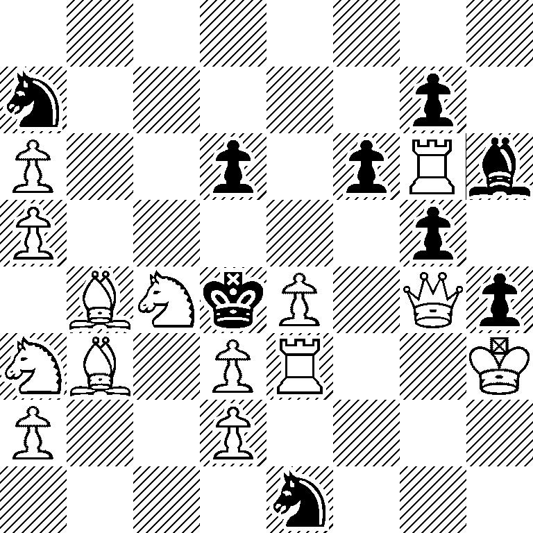 8/n5p1/P2p1pRb/P5p1/1BNkP1Qp/NB1PR2K/P2P4/4n3