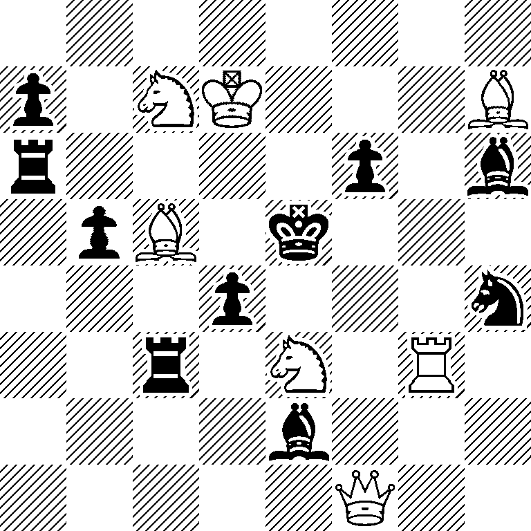 8/p1NK3B/r4p1b/1pB1k3/3p3n/2r1N1R1/4b3/5Q2