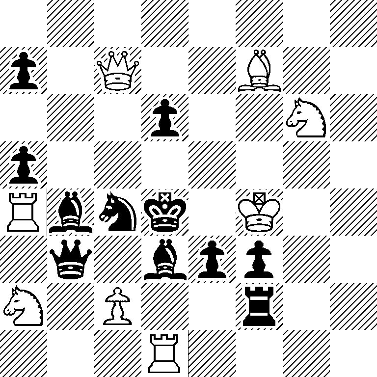 8/p1Q2B2/3p2S1/p7/Rbsk1K2/1q1bpp2/S1P2r2/3R4