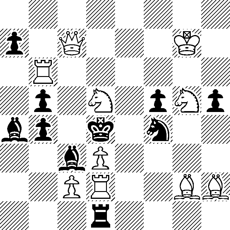 8/p1Q3K1/1R6/1p1N1pNp/bp1k1n2/2bP4/2PR2BB/3r4