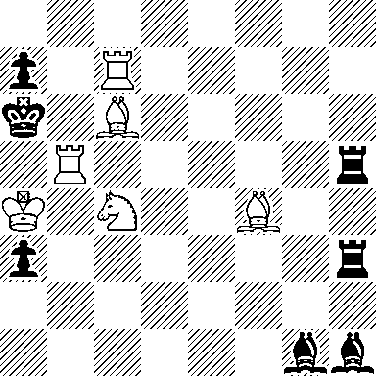 8/p1R5/k1B5/1R5r/K1N2B2/p6r/8/6bb
