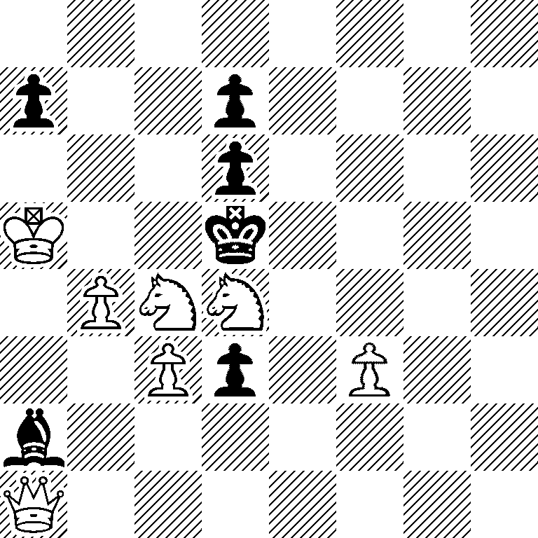 8/p2p4/3p4/K2k4/1PNN4/2Pp1P2/b7/Q7
