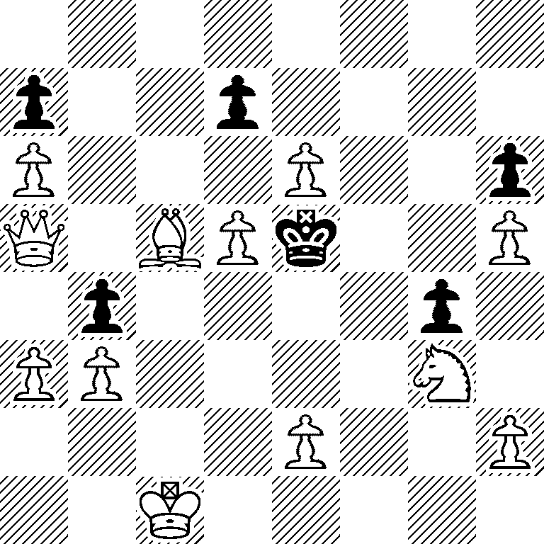 8/p2p4/P3P2p/Q1BPk2P/1p4p1/PP4N1/4P2P/2K5