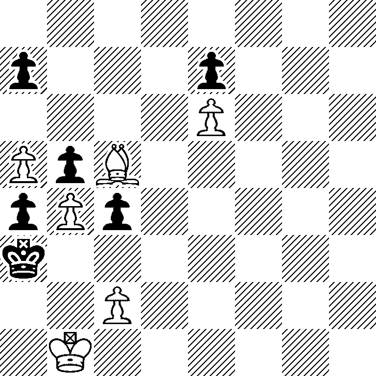 8/p3p3/4P3/PpB5/pPp5/k7/2P5/1K6