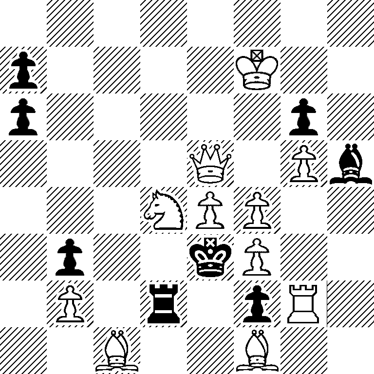 8/p4K2/p5p1/4Q1Pb/3NPP2/1p2kP2/1P1r1pR1/2B2B2