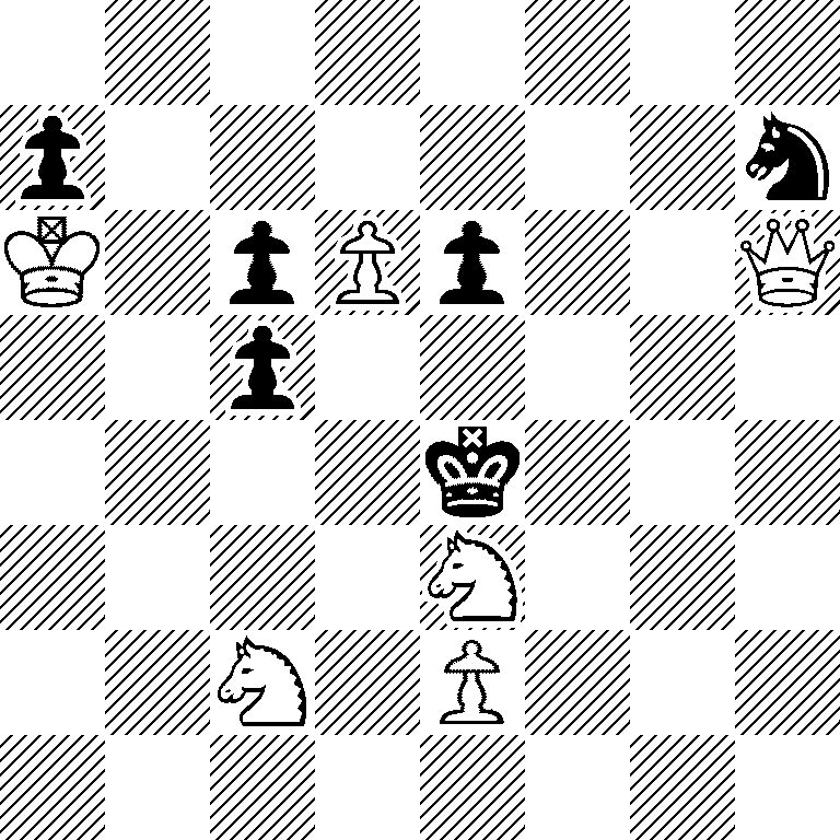 8/p6n/K1pPp2Q/2p5/4k3/4N3/2N1P3/8