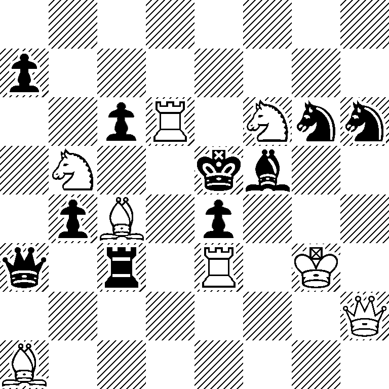 8/p7/2pR1Nnn/1N2kb2/1pB1p3/q1r1R1K1/7Q/B7