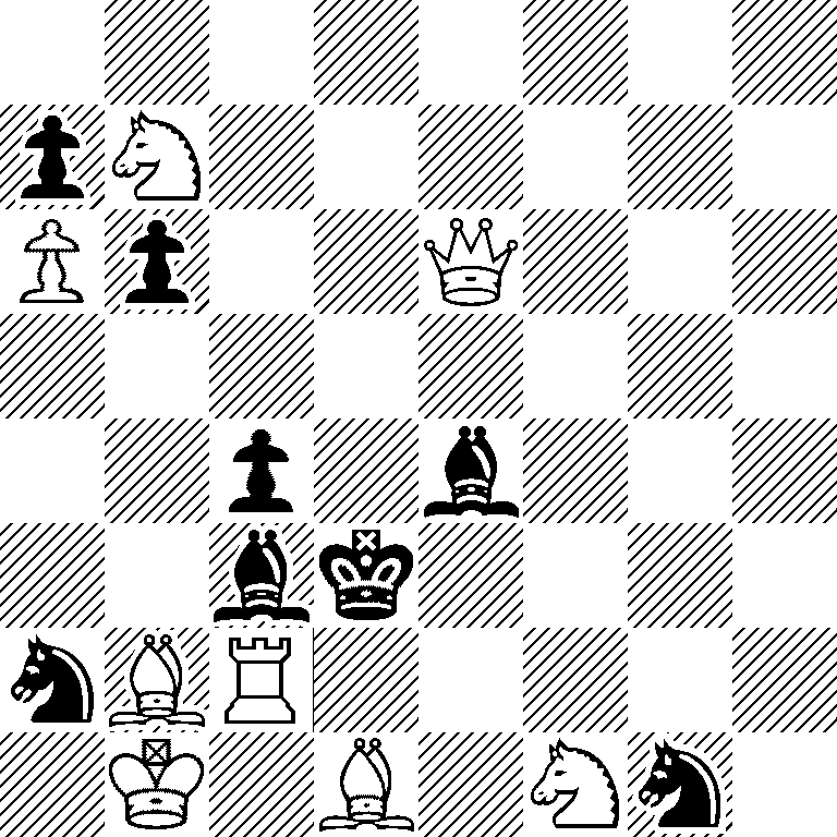 8/pN6/Pp2Q3/8/2p1b3/2bk4/nBR5/1K1B1Nn1