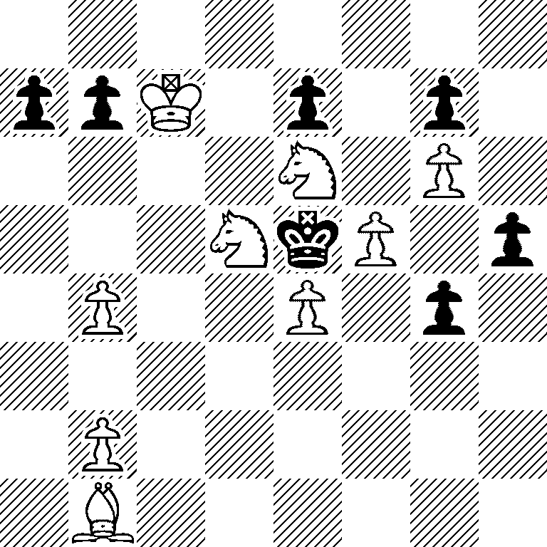 8/ppK1p1p1/4N1P1/3NkP1p/1P2P1p1/8/1P6/1B6