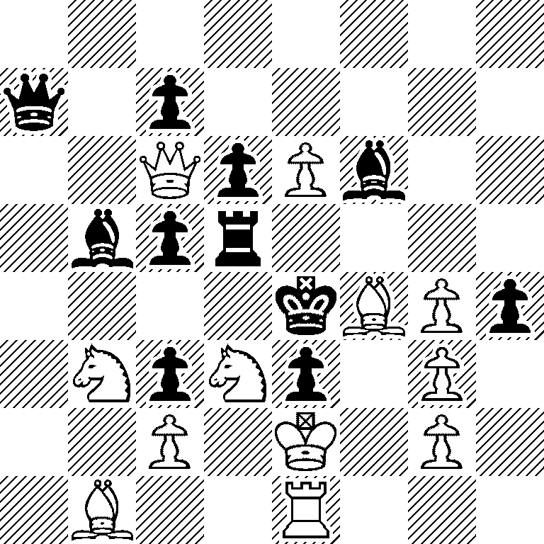 8/q1p5/2QpPb2/1bpr4/4kBPp/1NpNp1P1/2P1K1P1/1B2R3
