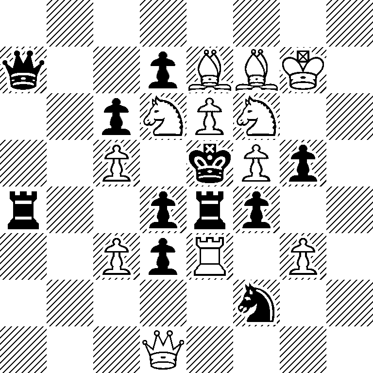 8/q2pBBK1/2pNPN2/2P1kPp1/r2prp2/2PpR1P1/5n2/3Q4