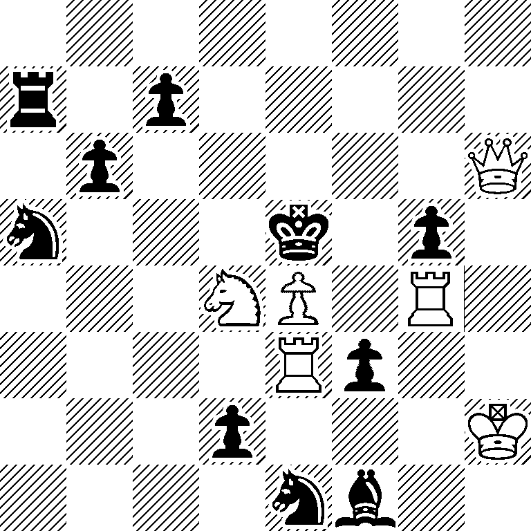 8/r1p5/1p5Q/n3k1p1/3NP1R1/4Rp2/3p3K/4nb2