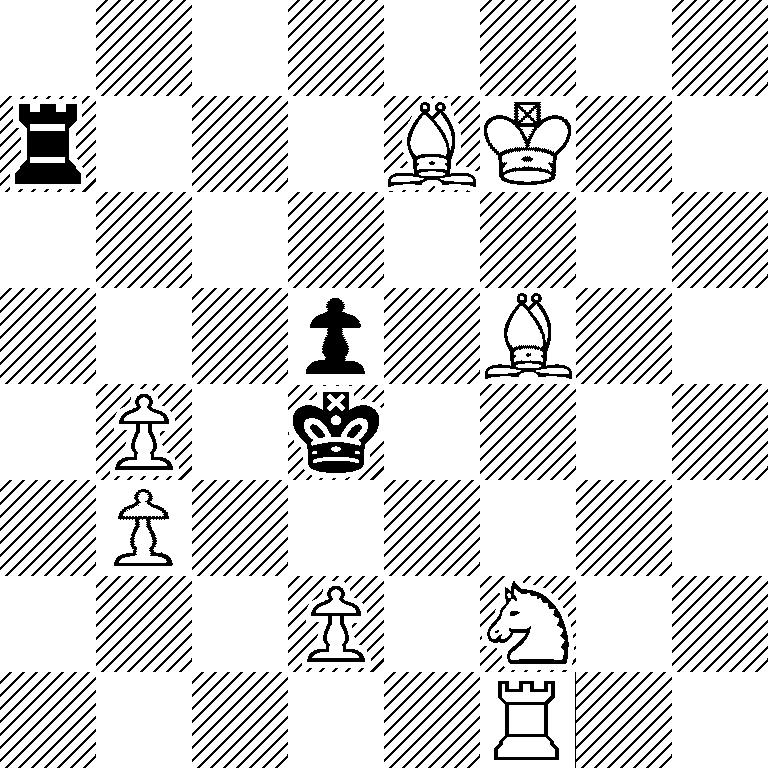 8/r3BK2/8/3p1B2/1P1k4/1P6/3P1N2/5R2