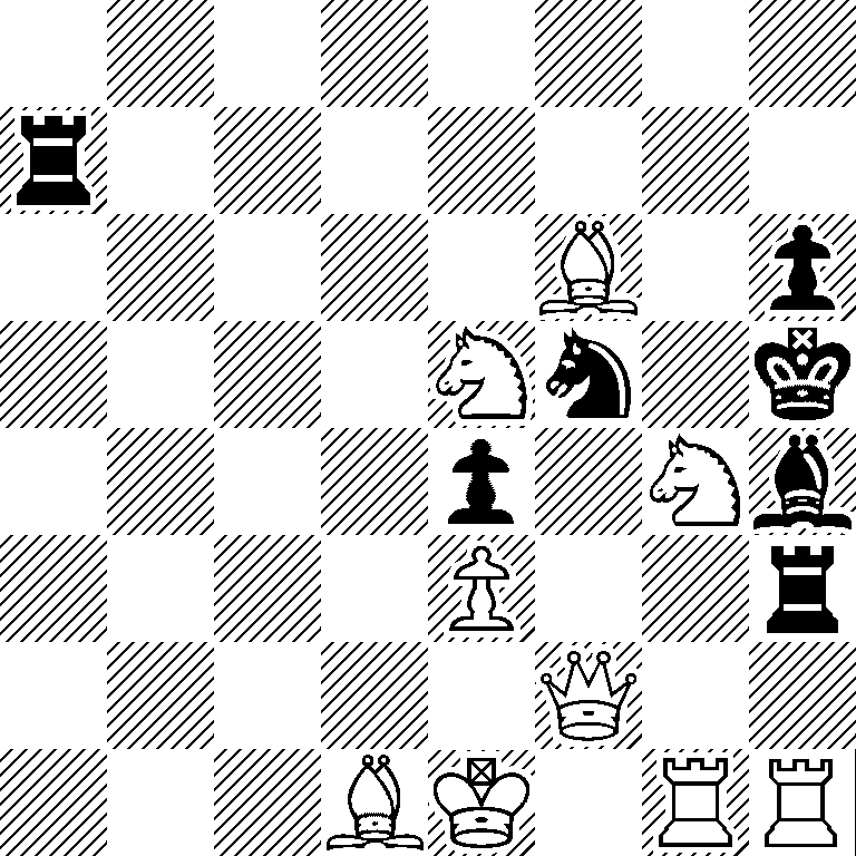 8/r7/5B1p/4Nn1k/4p1Nb/4P2r/5Q2/3BK1RR