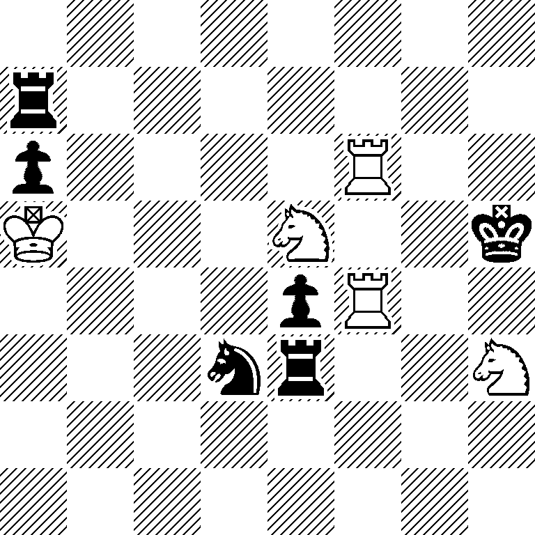 8/r7/p4R2/K3N2k/4pR2/3nr2N/8/8