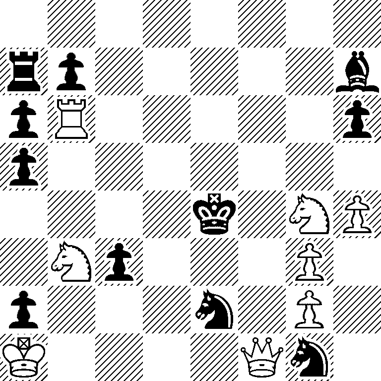 8/rp5b/pR5p/p7/4k1NP/1Np3P1/p3n1P1/K4Qn1