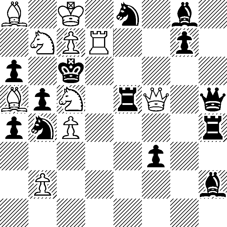 B1K1n1b1/1NPR2p1/p1k5/BpN1rQ1q/pnP4r/5p2/1P5b/8