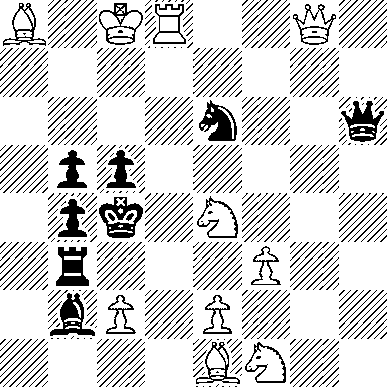 B1KR2Q1/8/4n2q/1pp5/1pk1N3/1r3P2/1bP1P3/4BN2
