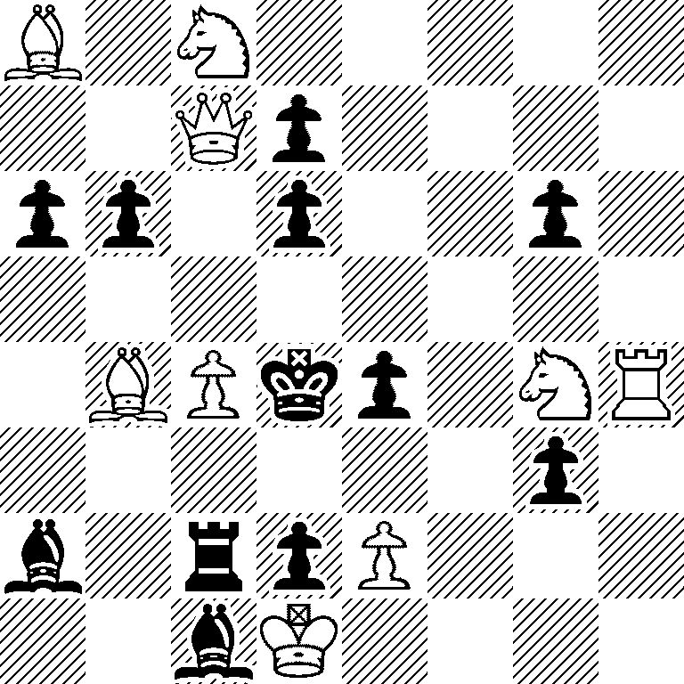 B1N5/2Qp4/pp1p2p1/8/1BPkp1NR/6p1/b1rpP3/2bK4