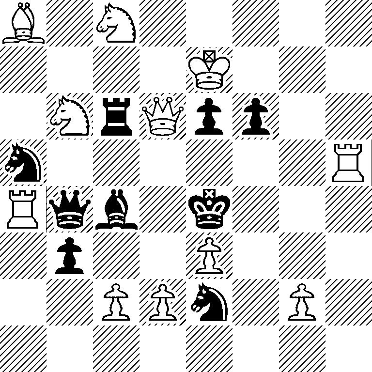B1N5/4K3/1NrQpp2/n6R/Rqb1k3/1p2P3/2PPn1P1/8