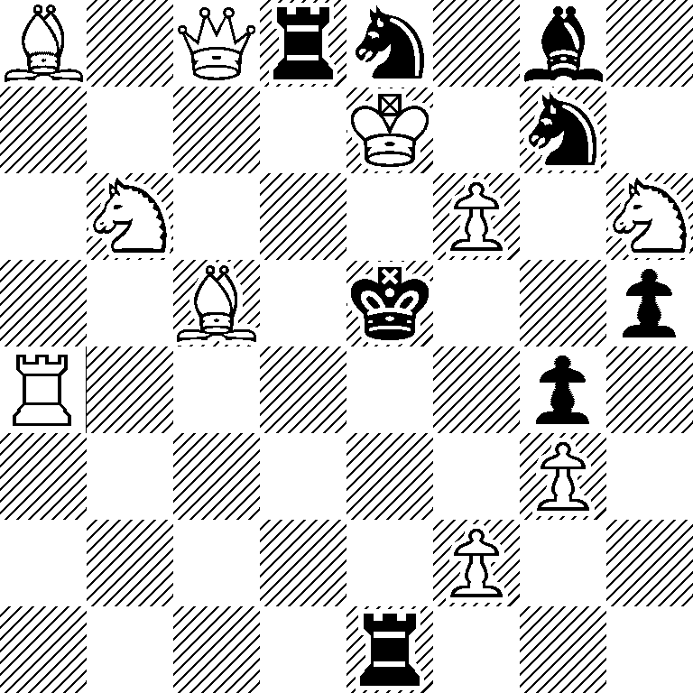 B1Qrn1b1/4K1n1/1N3P1N/2B1k2p/R5p1/6P1/5P2/4r3