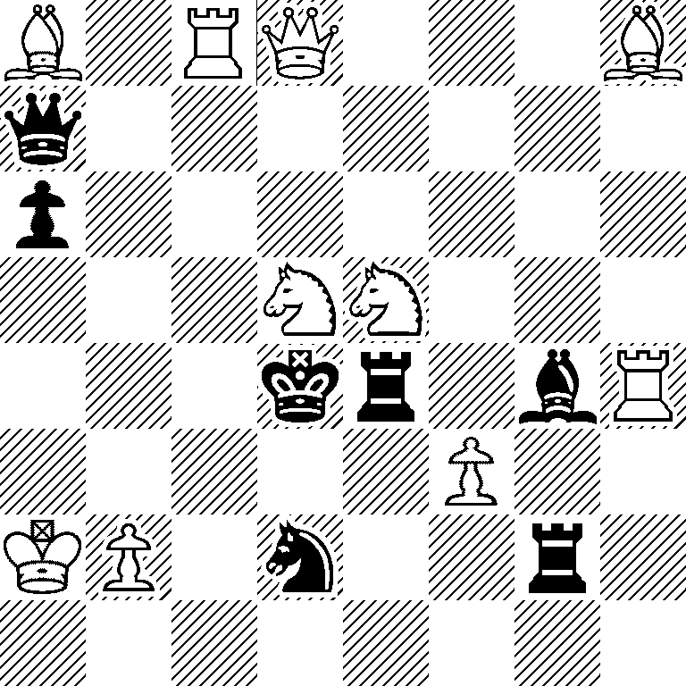 B1RQ3B/q7/p7/3NN3/3kr1bR/5P2/KP1n2r1/8