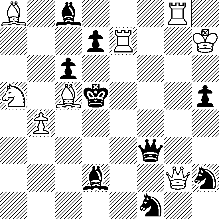 B1b3R1/3pR2K/2p5/N1Bk3p/1P6/5q2/3b2Qn/5n2