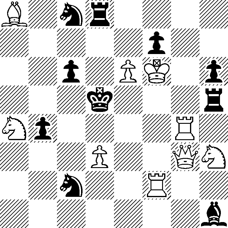 B1nr4/5p2/2p1PK1p/3k3r/Np4R1/3P2QN/2n2R2/7b