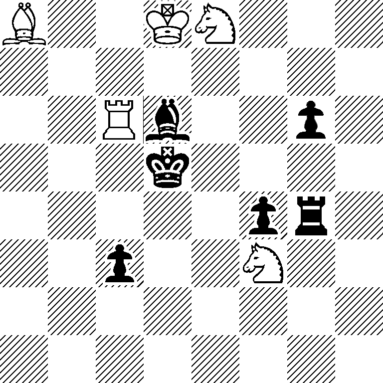 B2KN3/8/2Rb2p1/3k4/5pr1/2p2N2/8/8