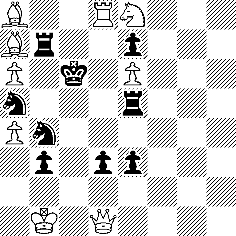 B2RN3/Br2p3/P1k1P3/n3r3/Pn6/1p1pp3/8/1K1Q4