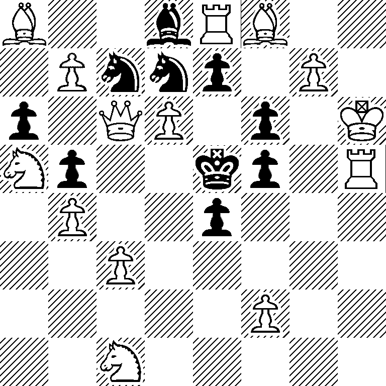 B2bRB2/1Pnnp1P1/p1QP1p1K/Np2kp1R/1P2p3/2P5/5P2/2N5