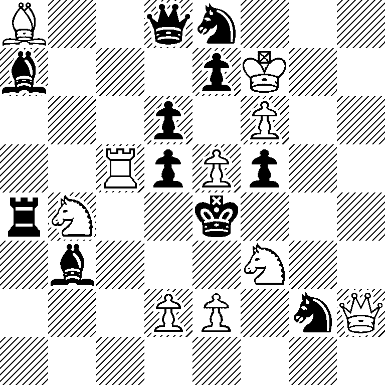 B2qn3/b3pK2/3p1P2/2RpPp2/rN2k3/1b3N2/3PP1nQ/8
