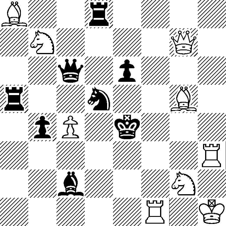 B2r4/1N4Q1/2q1p3/r2n2B1/1pP1k3/7R/2b3N1/5R1K
