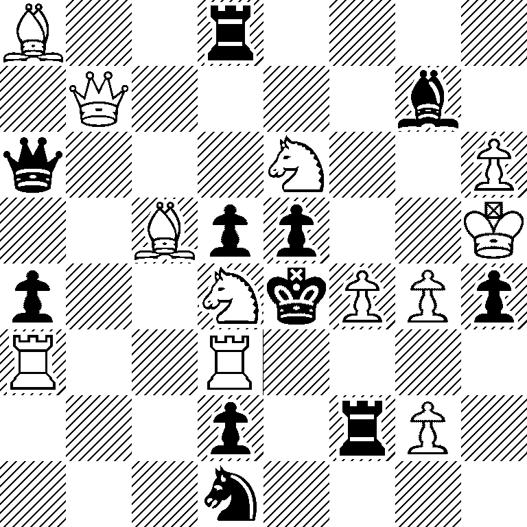 B2r4/1Q4b1/q3N2P/2Bpp2K/p2NkPPp/R2R4/3p1rP1/3n4
