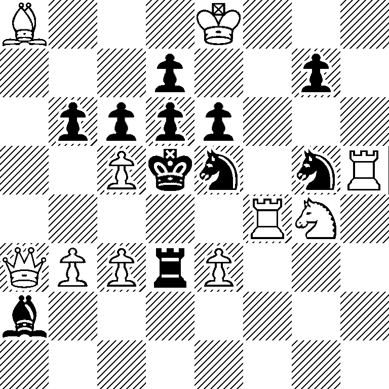 B3K3/3p2p1/1pppp3/2Pkn1nR/5RN1/QPPrP3/b7/8