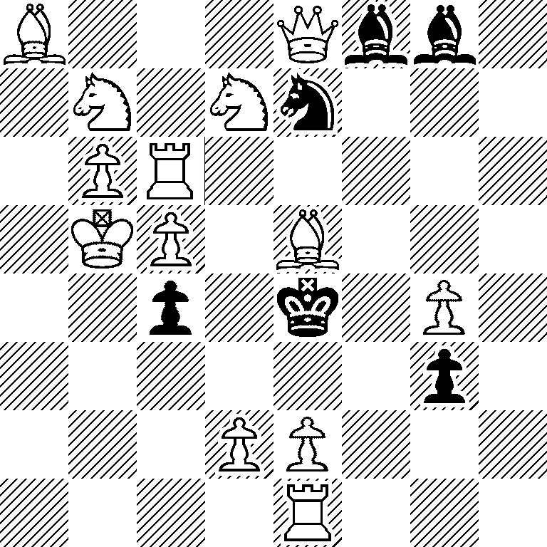 B3Qbb1/1N1Nn3/1PR5/1KP1B3/2p1k1P1/6p1/3PP3/4R3