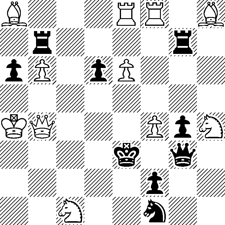 B3RR1B/1r4r1/pP1pP3/8/KQ3PpN/4k1q1/5p2/2N2n2