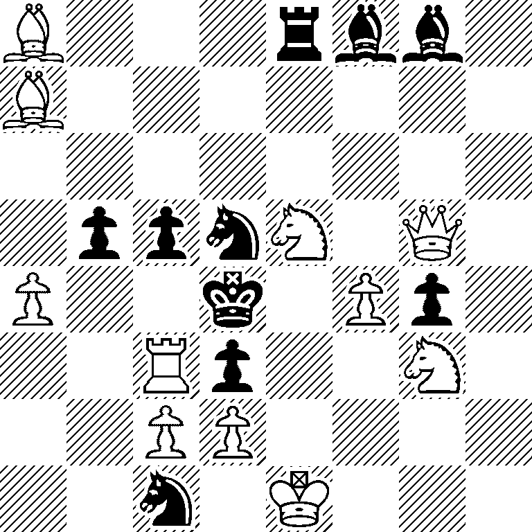 B3rbb1/B7/8/1ppnN1Q1/P2k1Pp1/2Rp2N1/2PP4/2n1K3