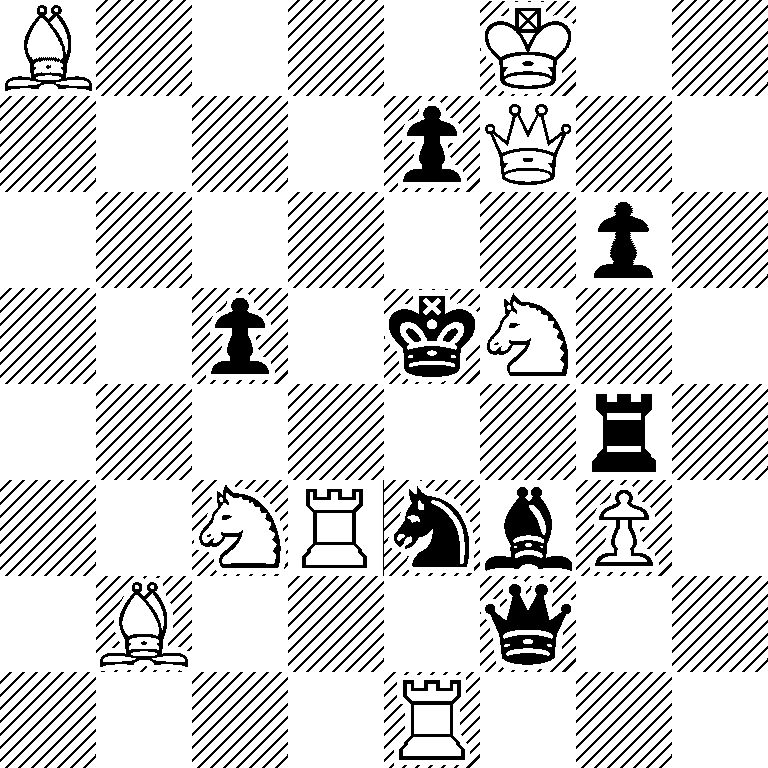 B4K2/4pQ2/6p1/2p1kN2/6r1/2NRnbP1/1B3q2/4R3