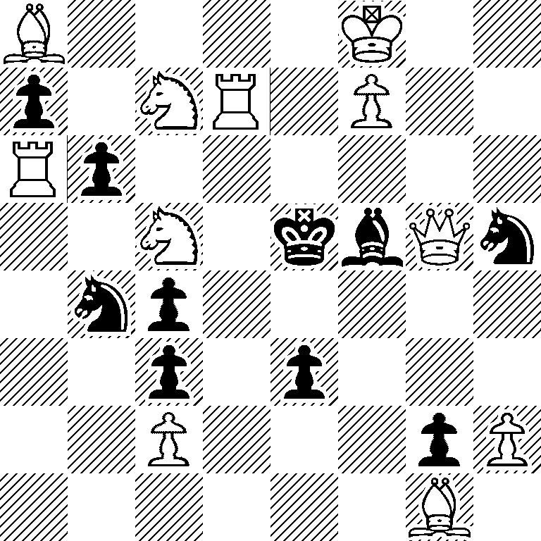 B4K2/p1NR1P2/Rp6/2N1kbQn/1np5/2p1p3/2P3pP/6B1