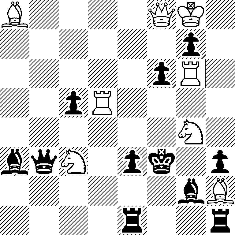 B4QK1/6p1/5pR1/2pR4/6N1/bqN1pk1p/6bB/4r2r