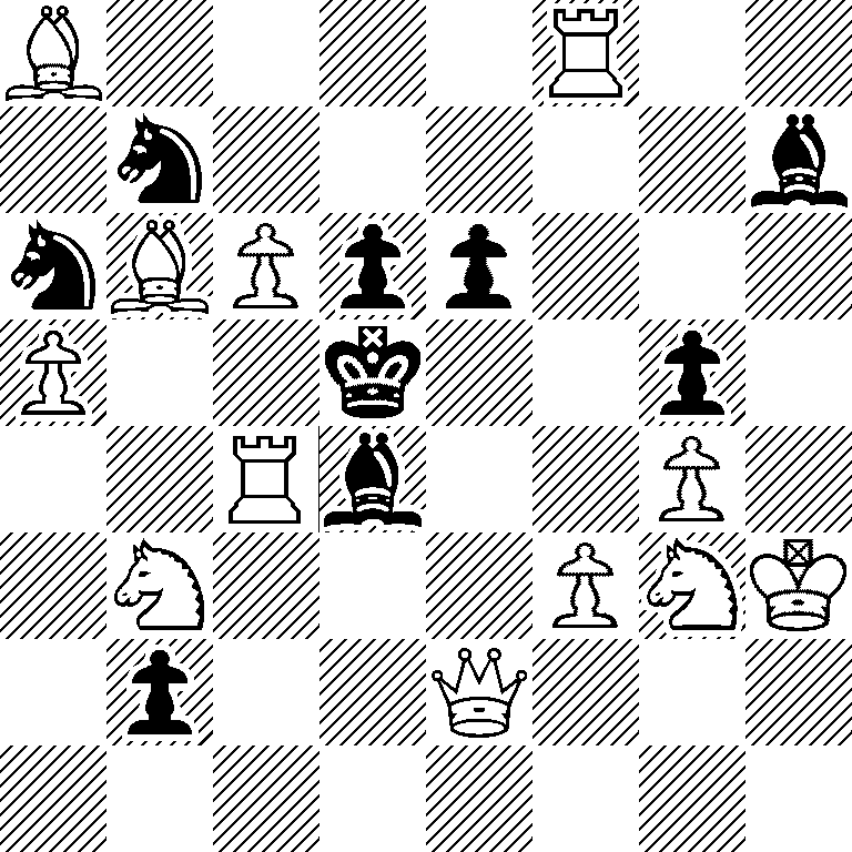 B4R2/1n5b/nBPpp3/P2k2p1/2Rb2P1/1N3PNK/1p2Q3/8