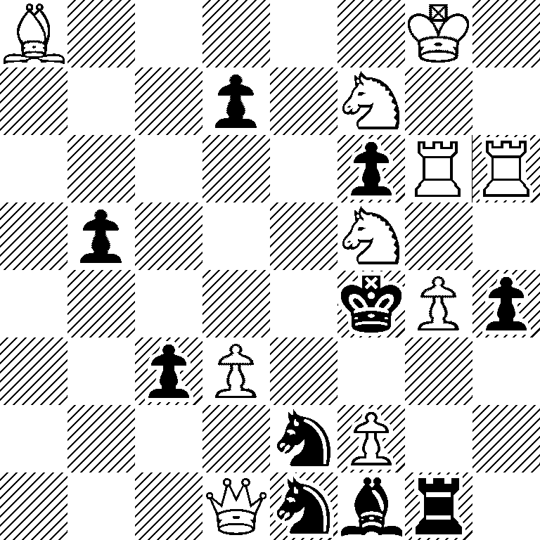 B5K1/3p1N2/5pRR/1p3N2/5kPp/2pP4/4nP2/3Qnbr1