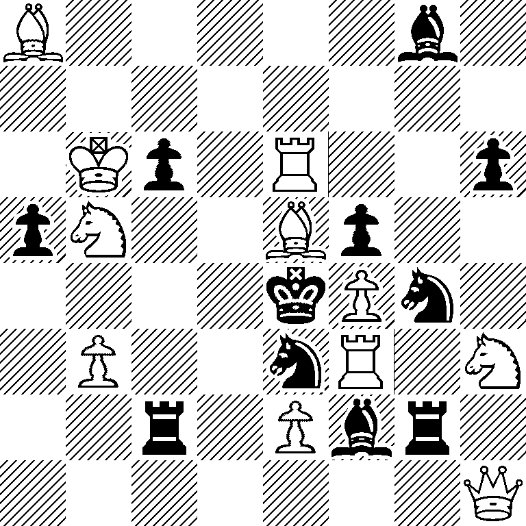 B5b1/8/1Kp1R2p/pN2Bp2/4kPn1/1P2nR1N/2r1Pbr1/7Q